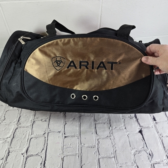 Ariat gear bag nylon boot and hat duffle bag carrier tote - Picture 7 of 9